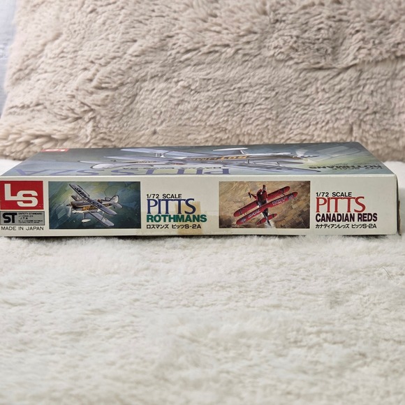 LS 1/72 Scale Pitts S2A Rothmans Biplane Model Kit A191 Open Box Sealed Parts - Picture 9 of 12